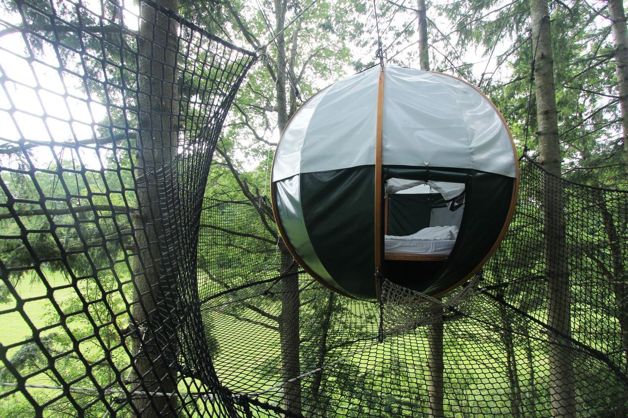 Insolite Dans Les Arbres Les Ormes, Epiniac Bed & Breakfast Exterior photo