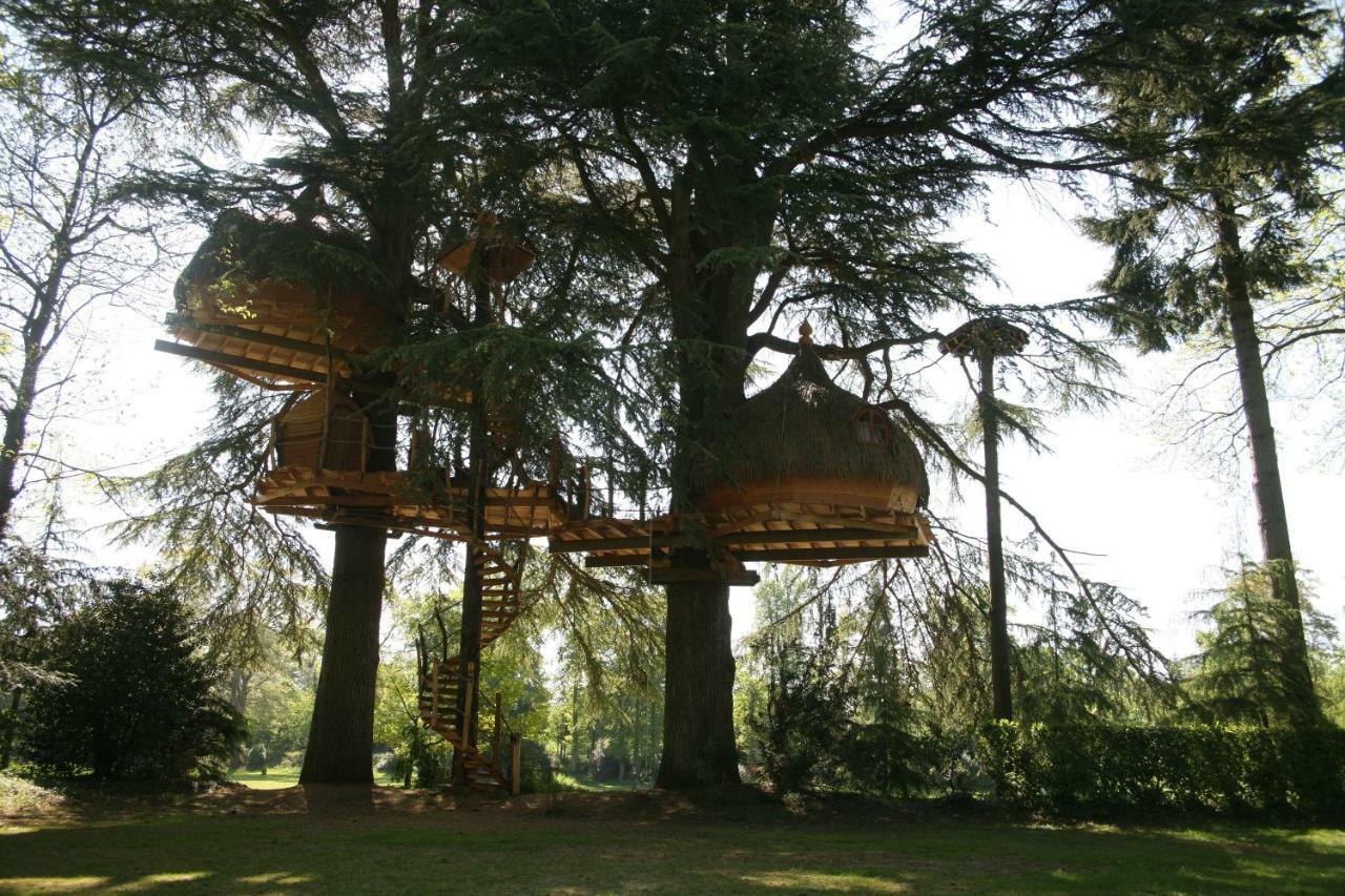 Insolite Dans Les Arbres Les Ormes, Epiniac Bed & Breakfast Exterior photo